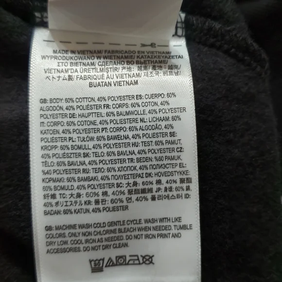 NWT Vans Black Hoodie - Men's - Picture 6 of 6